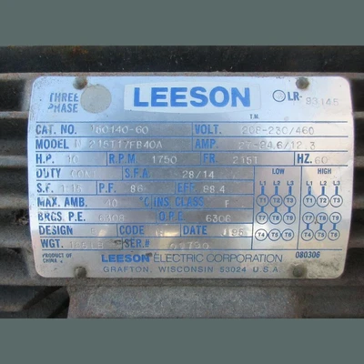 USED LEESON N215T17FB40A