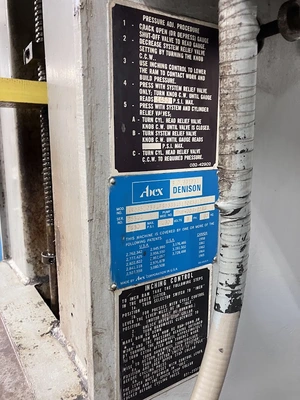 Used _UNKNOWN_ _UNKNOWN_ C-Frame Presses Michigan US | Miedema Asset Management Group #1371705