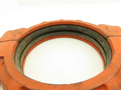 Victaulic 77 QuickVic 6" Rigid Coupling Grooved Pipe Fitting w/Gasket Lot of 2