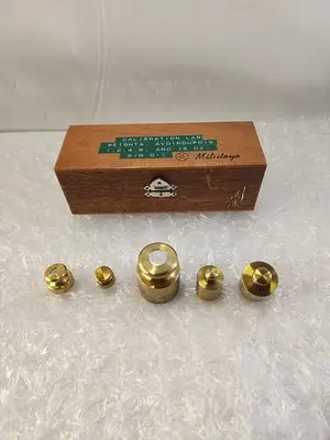 MITUTOYO CALIBRATION LAB WEIGHTS