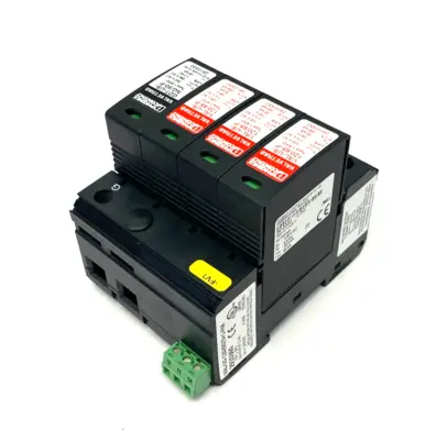 USED PHOENIX CONTACT 4-CHANNEL SURGE PROTECTION DEVICE
