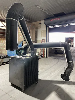 Diversi-Tech Dual Arm Portable Welding Fume Extractor/Filter 7.5HP 230/460V 3PH