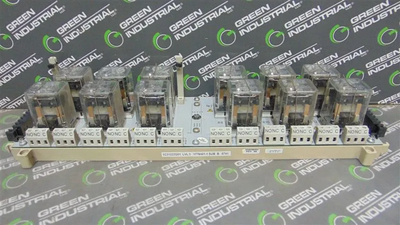 Westinghouse Emerson 1C31222G01 Ovation Relay Output Panel Sub. B Used