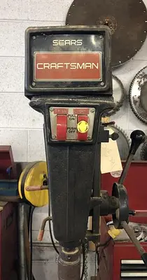 SEARS-CRAFTSMAN 113-21371 DRILL PRESS