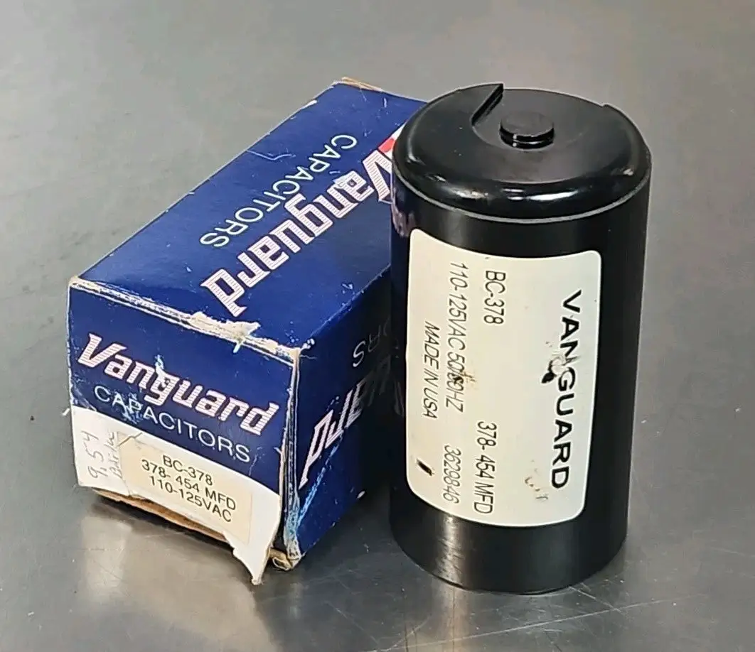 Vanguard 378-454 MFD Motor Start Starting Capacitor Loc4C39