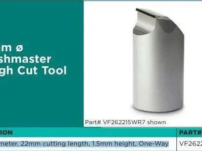 Technodiamant VF262215WR7 Polishmaster Engraving Rough Cutter 26mm OD  Lot of 3