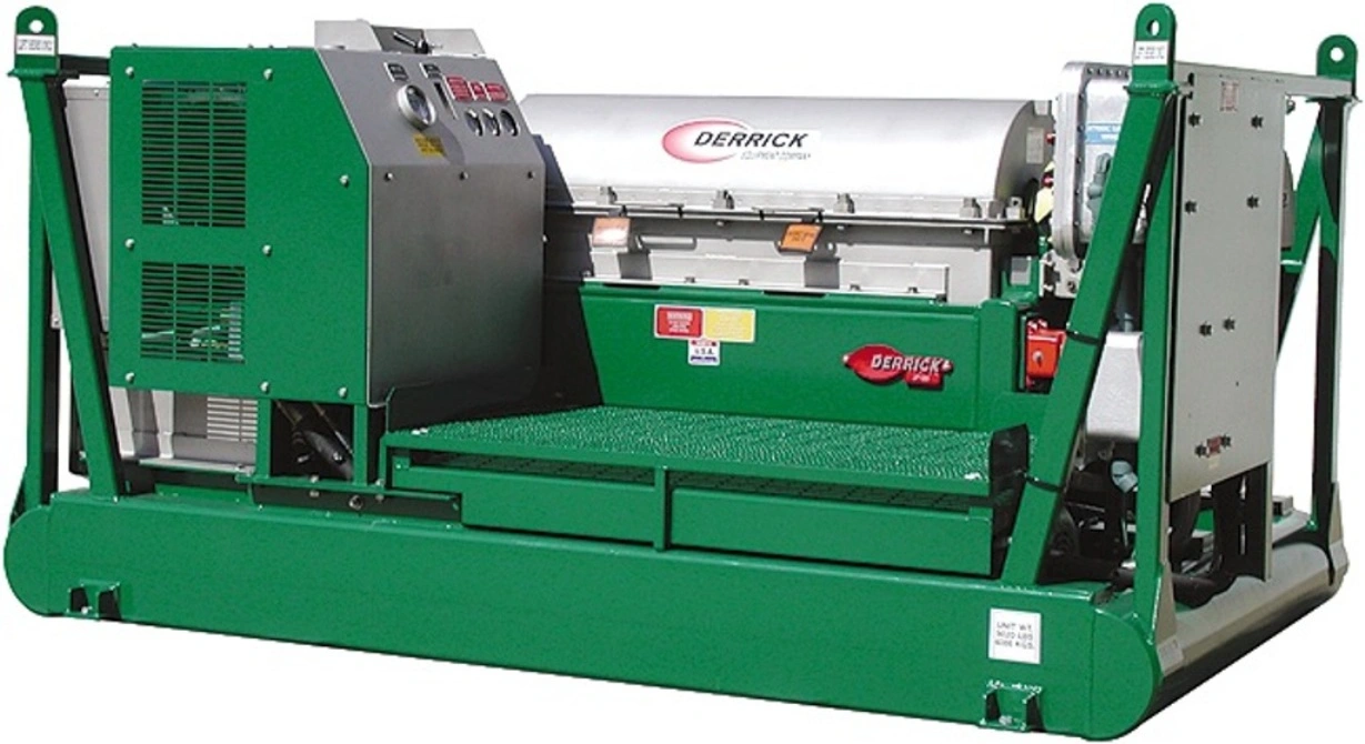 Derrick DE-1000 FHD oilfield decanter centrifuge, 316SS.