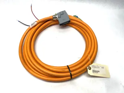 USED BOSCH REXROTH HYBRID SERVO MOTOR CABLE 10M RKH0441/010,0