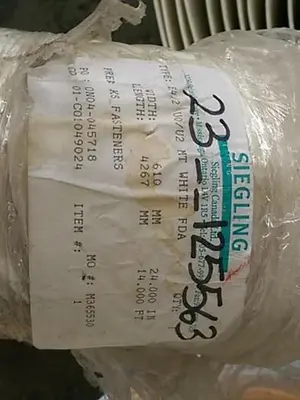 White 24” Conveyor Belt