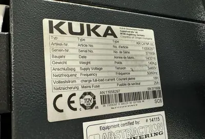 2017 Kuka KR60-3 6-Axis Robot | Used | In Stock!
