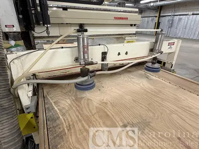 Used 2005 THERMWOOD MODEL C53 CNC ROUTER WITH ROLLER HOLD DOWN CNC Routers North Carolina US | CAROLINA MACHINERY SALES #1493551