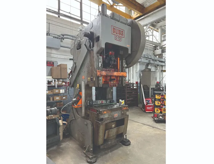 Used 1968 BLISS C-75 O.B.I. Presses Michigan US | Universal Press & Machinery (UPM) #5128