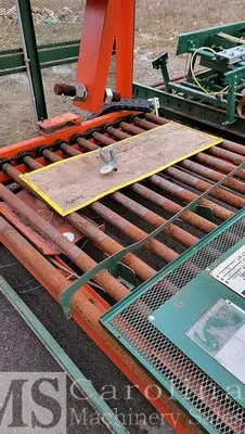 USED CUSTOM BUILT PALLET CONVEYOR LINE