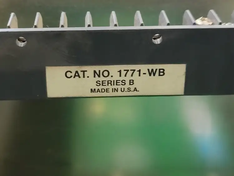 Used ALLEN BRADLEY 1771-A4B-B Misc Electrical & Power Parts British Columbia CA | Lenmark #248424