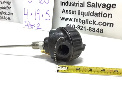 Industrial Climatic Control 414-259-9070 PN: J48U-012-00-8HN34 THERMOCOUPLE