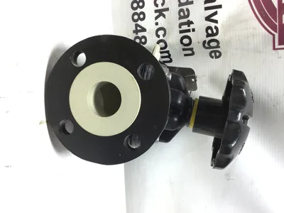 Saunders 3448 Manual Iron Flanged Diaphragm Valve 1-1/2in 150