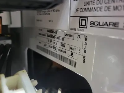 USED SQUARE D MODEL 6