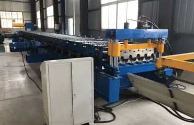 Steel Roof Deck Roll Forming Machine in Texas, USA