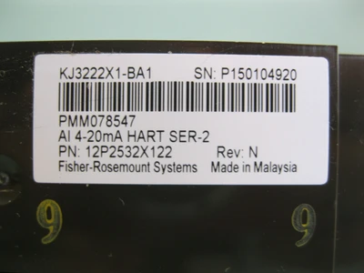 USED Emerson DeltaV KJ3243X1-BB1