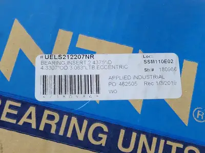 Ball Insert Bearing UELS212-207NR