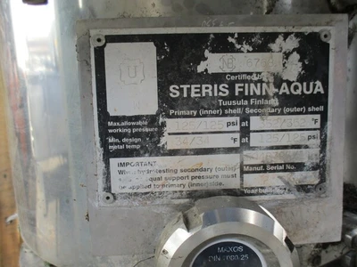 Steris Finn Aqua #1500-S-1, Pure Steam Generator, single still with pump