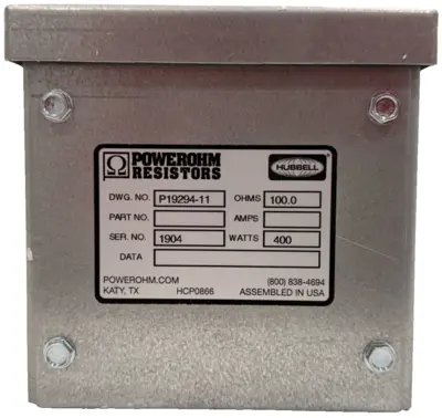 NEW POWEROHM P19294-11