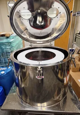 ZCP PPTD-135 hemp/ethanol extraction centrifuge, 316SS.