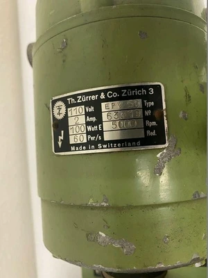 Micafil Zurich bobbin winder type Coil Winding Transformer Type WA Switzerland