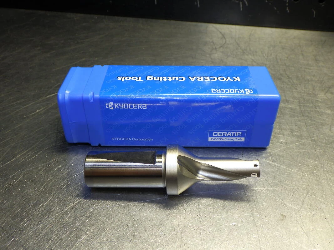 Kyocera 13.5mm Coolant Thru Indexable Drill 20mm Shank S20-DRX135M-2-04 (LOC3309)