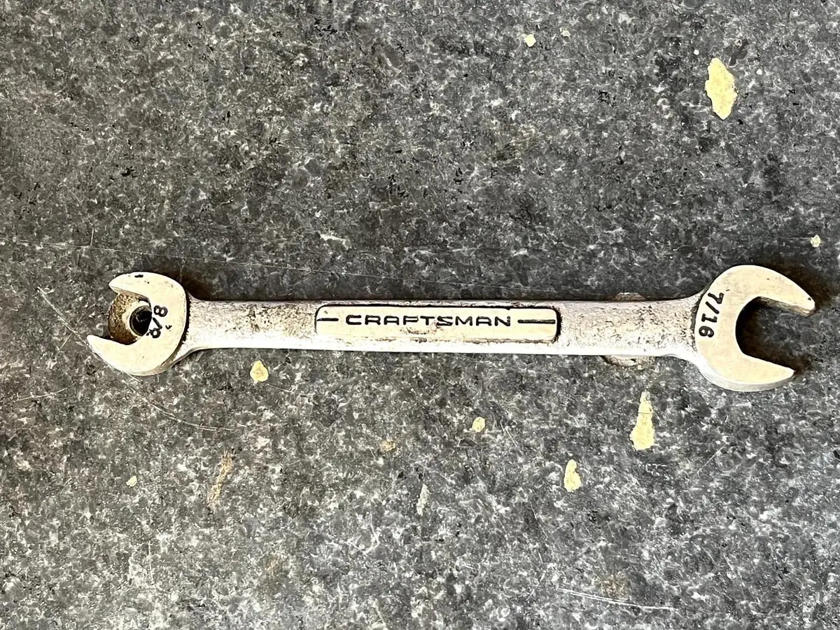 Vintage Craftsman 3/8 7/16  Wrench USA Excellent!