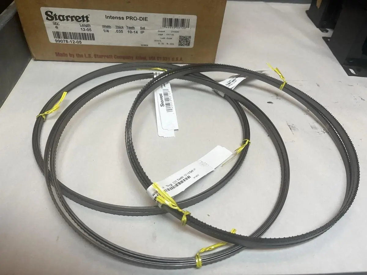 Used STARRETT 49659-08126 Saw Blades Ohio US | Surplus Asset Holdings #1246620