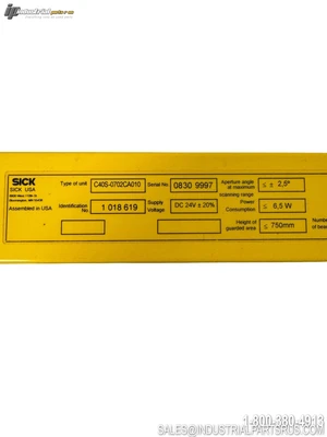 USED SICK C40S-0702CA010