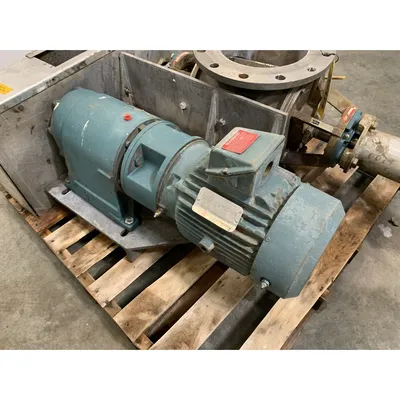 Used 10" Stainless Steel Flo-Tronics Rotary Airlock Feeder Valve