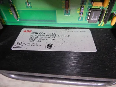 ABB / Bailey Controls IPBLC01 infi 90 Power System Module Used