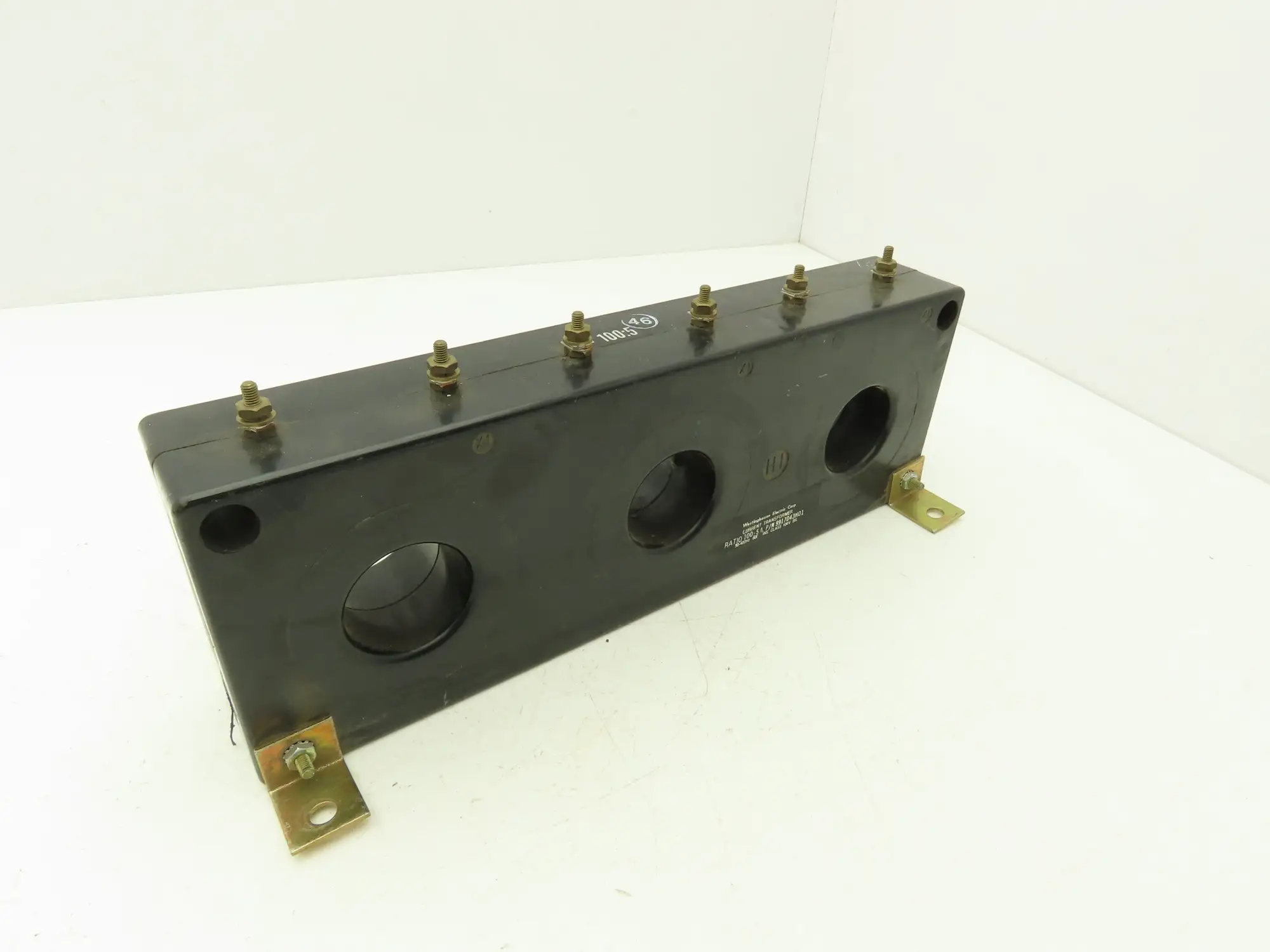 Westinghouse 9917D43H01 Ratio Current Transformer 600V 10KV 50-400Hz 100:5