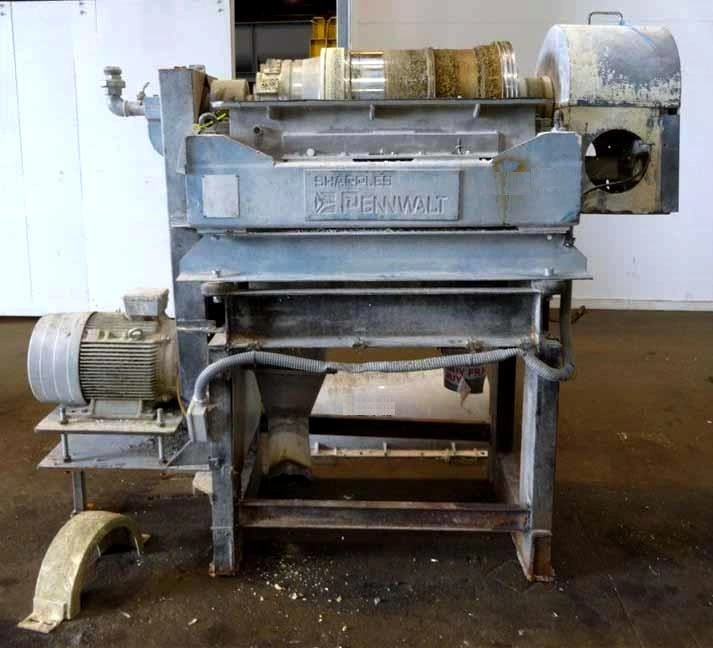 (3) Sharples P3000 Super-D-Canter centrifuges, 316SS.