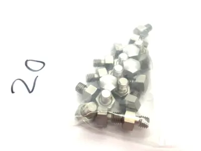 New | in-Stock MiSUMi Spherical Head Stop Pin, Male Thread, 8mm Dia. 20-PACK Work Stops Michigan US | Maverick Industrial Sales #1393029