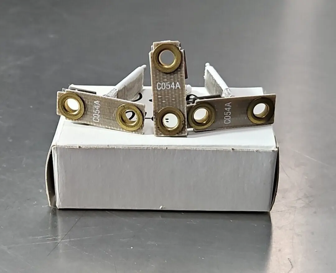General Electric 123C054A Overload Relay Heater Element. Lot of 3 Loc4D30