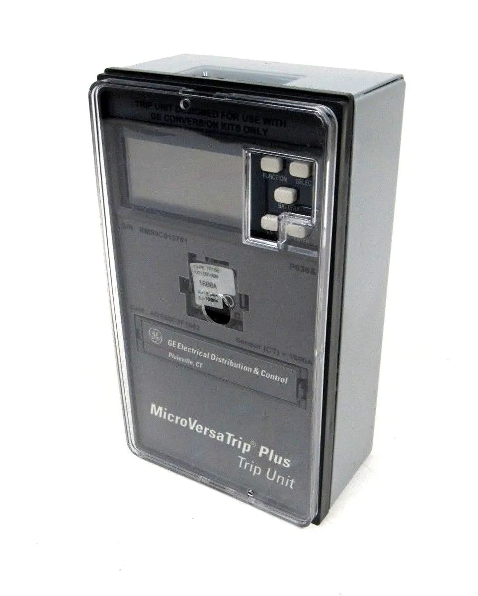 USED GENERAL ELECTRIC ADB50C3F1602 MICROVERSATRIP PLUS UNIT 1600A-1600A