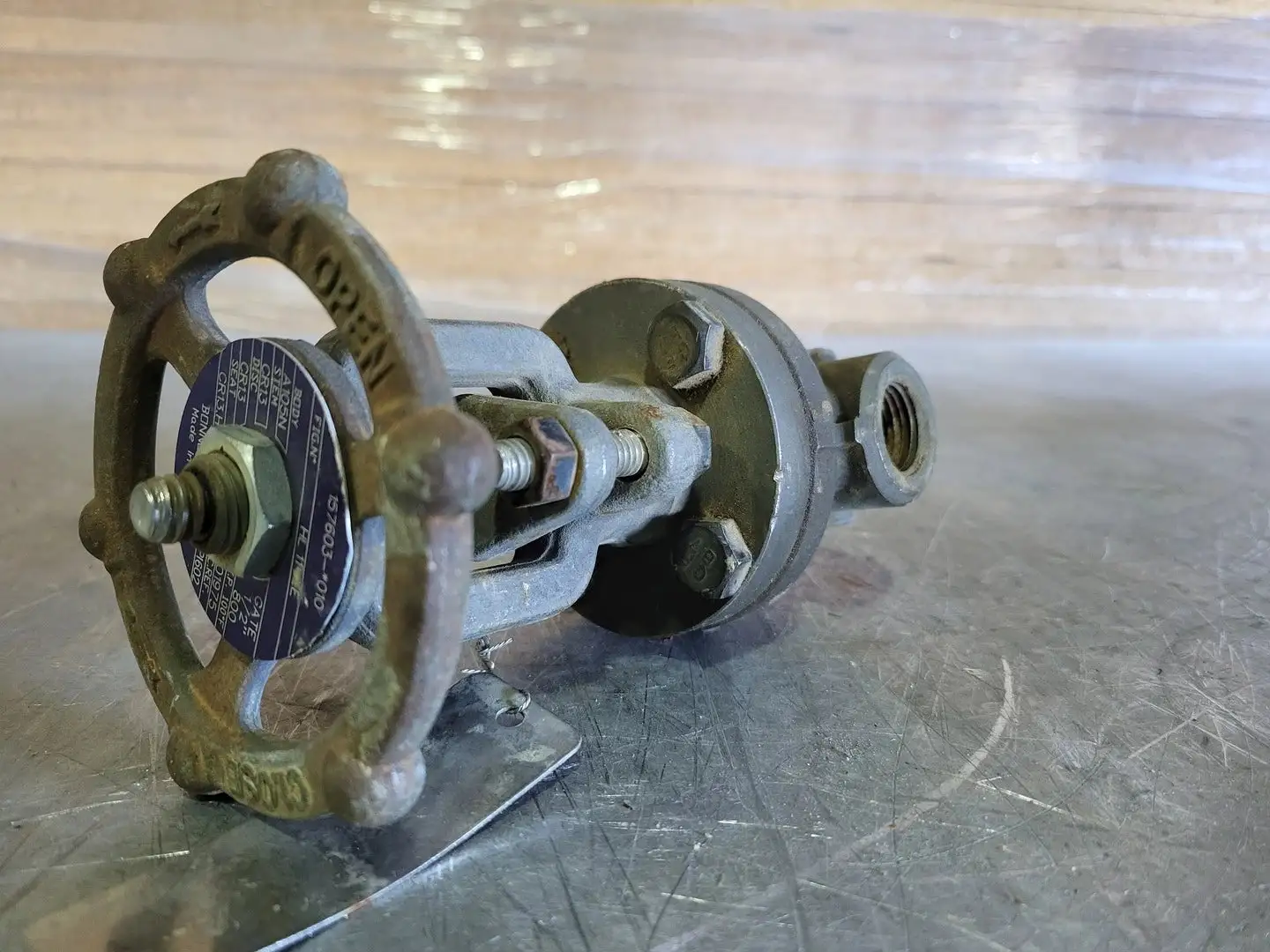 1/2" Class 800 Gate Valve B16.34