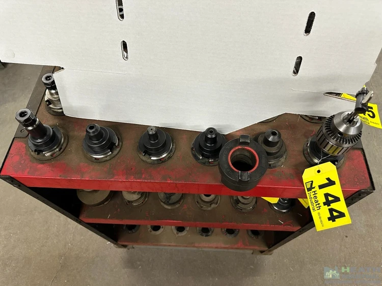 Used _UNKNOWN_ (6) CAT 40 TOOL HOLDERS CAT Holders Illinois US | Heath Industrial Auction Services #1419941