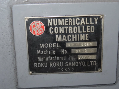 Used ROKU-ROKU GR-658N Vertical Machining Centers Minnesota US | Machinesused.com #1455849
