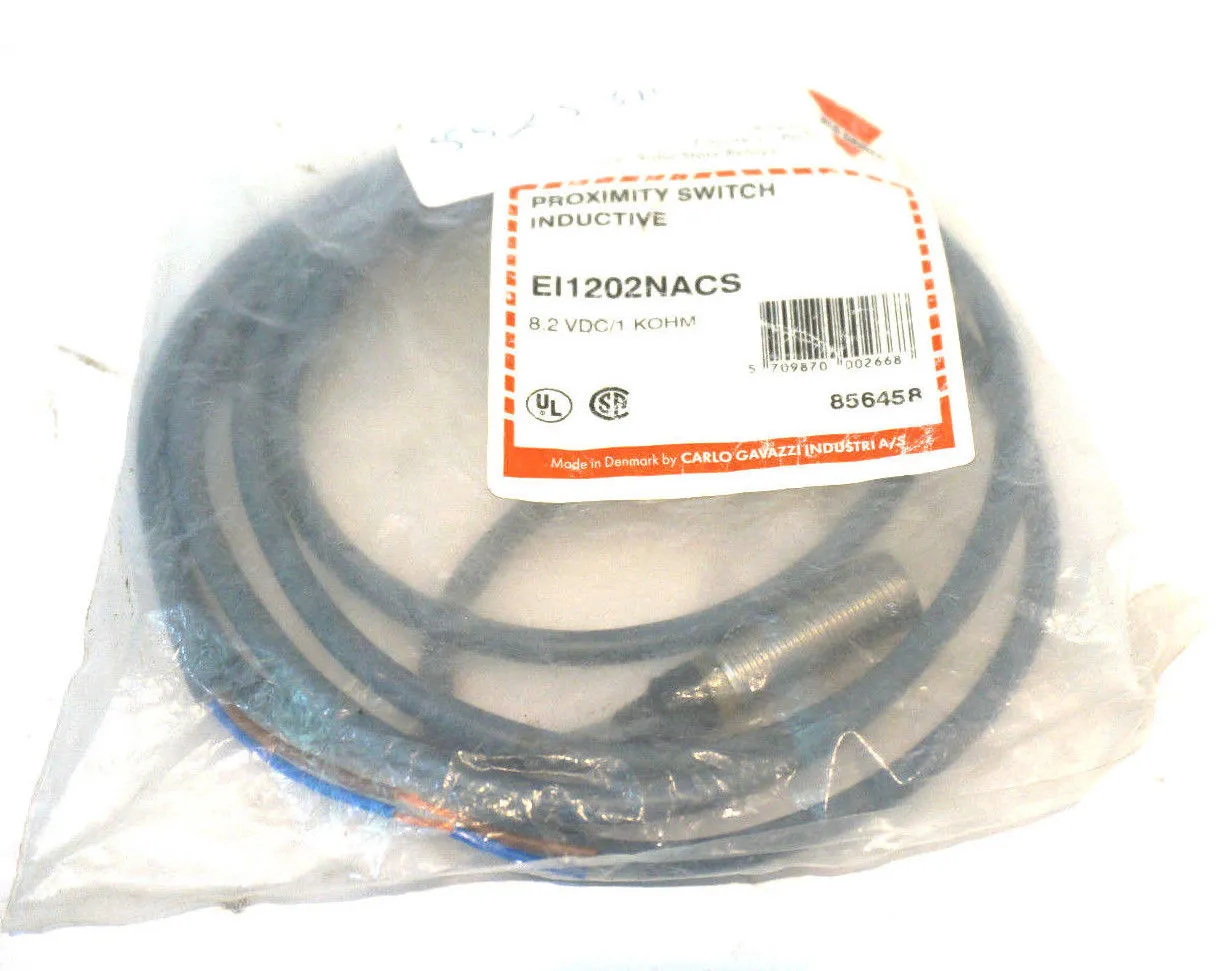 NEW CARLO GAVAZZI EI1202NACS PROXIMITY SWITCH