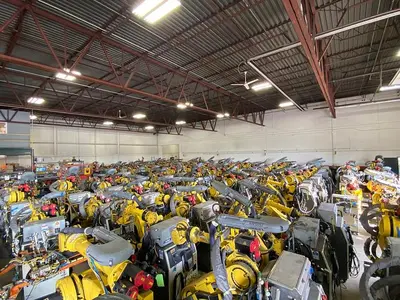Used FANUC, VERY LARGE  QUANTITY VARIOUS MODELS & CAPACITES AVAILABLE Robots | Harbor Machinery Inc. #1283331