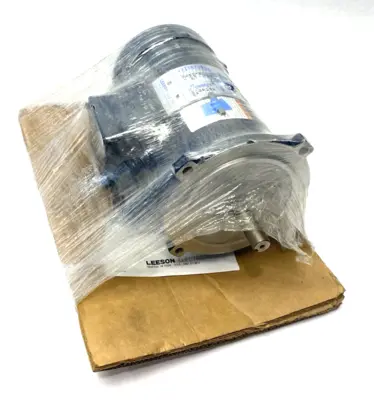 New | in-Stock Leeson Electric Permanent Magnet DC Motor 1750rpm 1/2HP C42D17FK1C D.C. Motors Michigan US | Maverick Industrial Sales #1399961