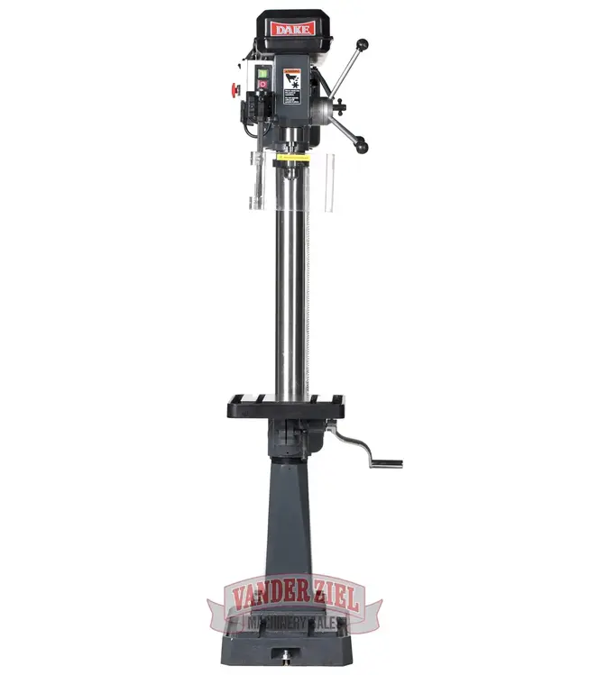 New | in-Stock DAKE SB-16 Heavy Duty & Sensitive Single Spindle Drills Michigan US | Vander Ziel Machinery Sales #480100