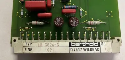 Used BERTHOLD LB3826-3 I/O Boards & Replacement Parts Ohio US | Surplus Asset Holdings #1238145