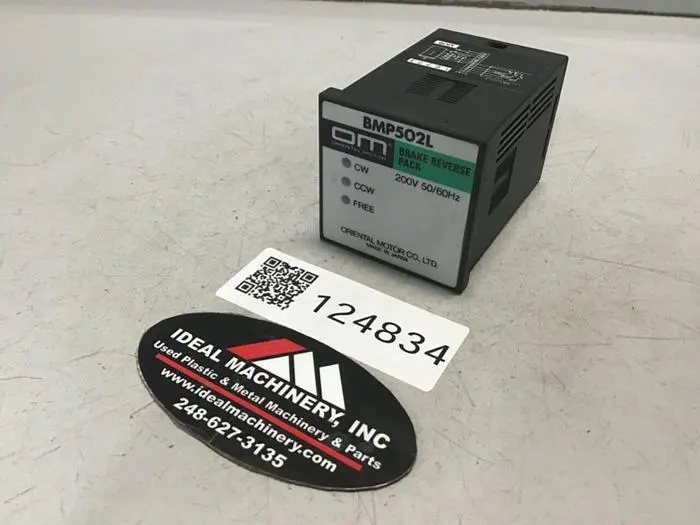 Used ORIENTAL MOTOR BMP502L Misc Electrical & Power Parts | Ideal Machinery #665590