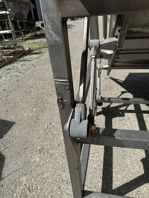 USED MAGNUSON ENGINEERING SHUFFLO FEEDER AND SLICER 54" WIDE