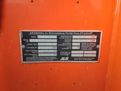 USED 2015 JLG E400AJPN